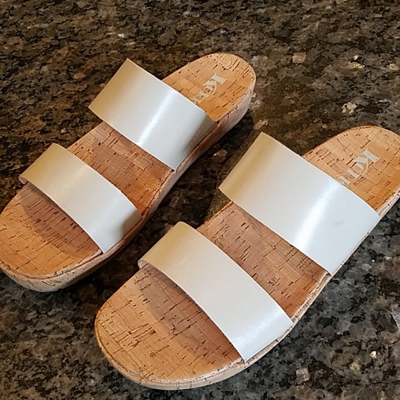 KorkEase Shoes Korks By Korkease Tidal White Bone Sandals Poshmark